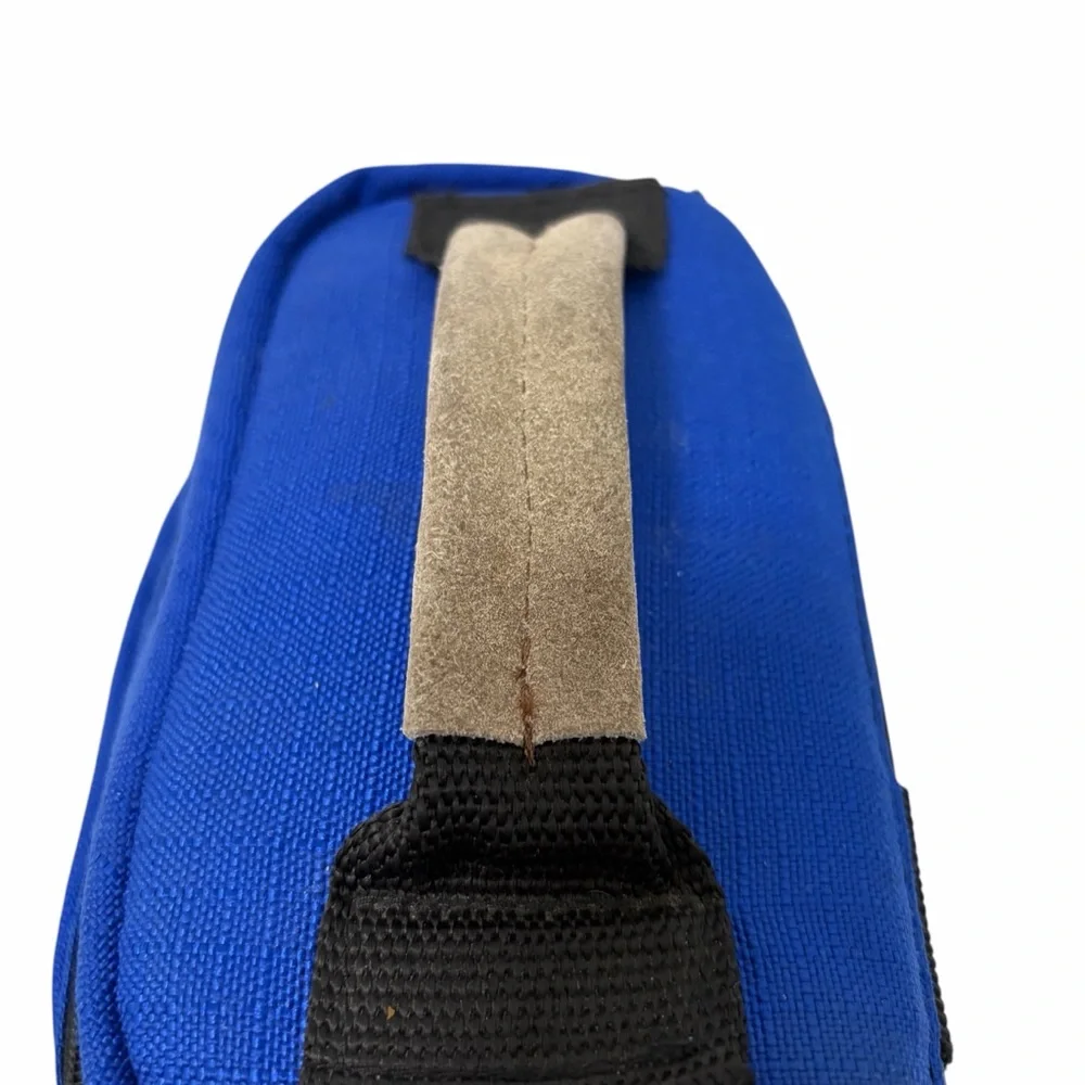 Tamrac Vintage Royal Blue Nylon Small 4 Compartment Camera Bag - Like New